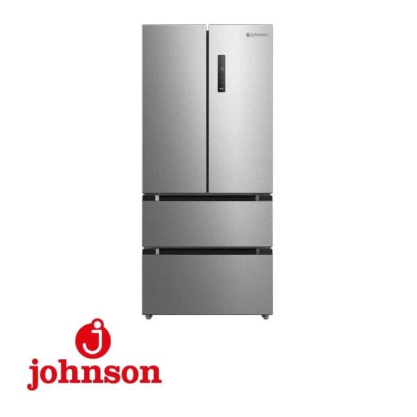 FRIGORIFICO FRANCES JOHNSON NF 189,8X83,3X63,5CM CLASE E INVERTER INOX JRFD1908ENX