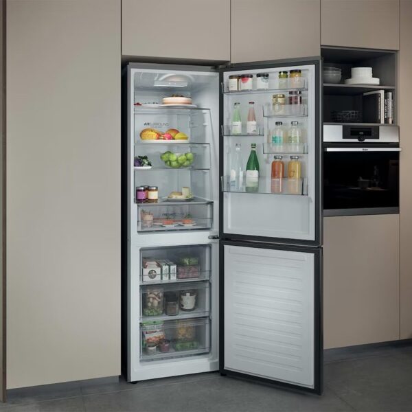 COMBI HAIER HDPR1618CNPK 185x60 CLASE C NF INOX COMBI HAIER HDPR1618CNPK 185x60 CLASE C NF INOX