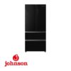 FRIGORIFICO FRANCES JOHNSON NF 190X84X64CM 532L E CRISTAL NEGRO INST. FLEXIBLE JRFS1986ENGN