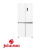 FRIGORIFICO 4 PUERTAS JOHNSON 190x83,3x64,1CM NF CLASE E CRISTAL BLANCO JR4D1986ENGW