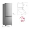 COMBI LG GBBSJ10EPY NF 186X60 E INOX