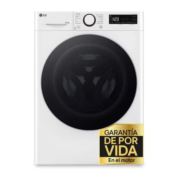 LAVADORA SECADORA LG F4DR6009A1W 9/6KG 1400RPM D/A