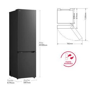 COMBI LG GBBSJ20EEP NF 203X60 E GRAFITO COMBI LG GBBSJ20EEP NF 203X60 E GRAFITO