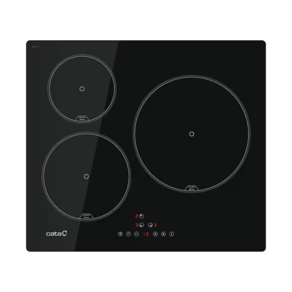 INDUCCION CATA IB6303E2BK 3 ZONAS 28 CMS. INDUCCION CATA IB6303E2BK 3 ZONAS 28 CMS.