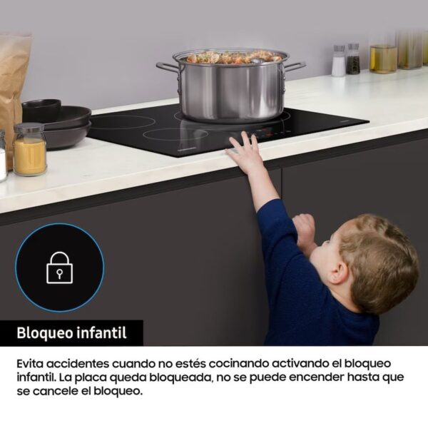 INDUCCION SAMSUNG NZ63M3707AK/UR 3 ZONAS 28 CMS. INDUCCION SAMSUNG NZ63M3707AK/UR 3 ZONAS 28 CMS.