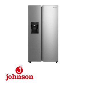 SIDE BY SIDE JOHNSON 179.3X91X70 CM NF CLASE E INOX DISPENSADOR HIELO Y AGUA JRSS1799ENX SIDE BY SIDE JOHNSON 179.3X91X70 CM NF CLASE E INOX DISPENSADOR HIELO Y AGUA JRSS1799ENX