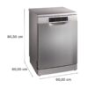 LAVAVAJILLAS BOSCH SMS46KI01E E INOX 3ª BANDEJA