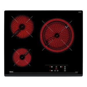 VITROCERAMICA TEKA TZ6315 3 ZONAS BISEL FRONTAL VITROCERAMICA TEKA TZ6315 3 ZONAS BISEL FRONTAL
