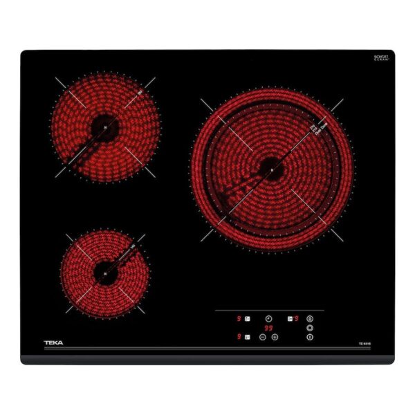 VITROCERAMICA TEKA TZ6315 3 ZONAS BISEL FRONTAL VITROCERAMICA TEKA TZ6315 3 ZONAS BISEL FRONTAL