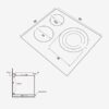 VITROCERAMICA FAGOR 3VFT-30AC 3 ZONAS VITROCERAMICA FAGOR 3VFT-30AC 3 ZONAS