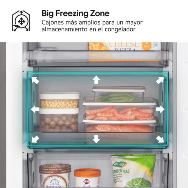 COMBI LG GBBSJ11ESW DOORCOOLING+ NF 186X60 E BLANCO COMBI LG GBBSJ11ESW DOORCOOLING+ NF 186X60 E BLANCO