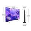 TELEVISION LED SAMSUNG 55 TU55U7025FKXXC 4K SMART TV HDR G