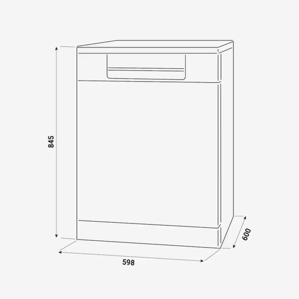 LAVAVAJILLAS FAGOR 3LVF620M E 12 CUB.
