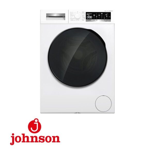 LAVADORA JOHNSON 12KG 1400RPM CLASE A-20% INVERTER DISPLAY BLANCA DANUBIO120