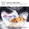 LAVADORA SECADORA LG F4DR6009A1W 9/6KG 1400RPM D/A