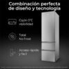 COMBI HAIER HTR3620ENMG NF 205x60 E INOX COMBI HAIER HTR3620ENMG NF 205x60 E INOX