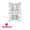 FRIGORIFICO 4 PUERTAS JOHNSON 190x83,3x64,1CM NF CLASE E CRISTAL BLANCO JR4D1986ENGW