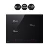 INDUCCION LG CI5Z2420BN 3 ZONAS 28CM