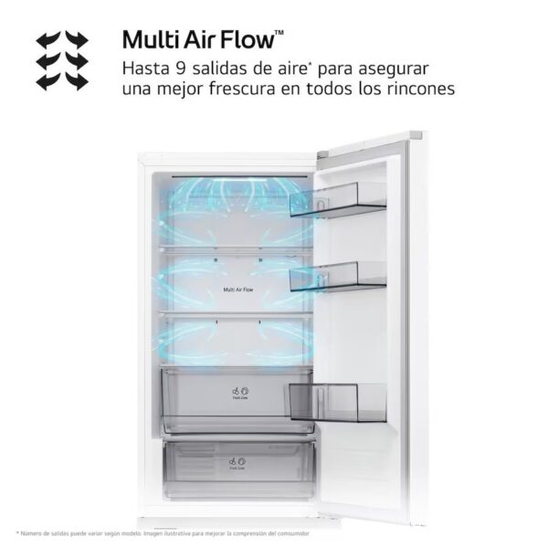 COMBI LG GBBSJ11ESW DOORCOOLING+ NF 186X60 E BLANCO COMBI LG GBBSJ11ESW DOORCOOLING+ NF 186X60 E BLANCO