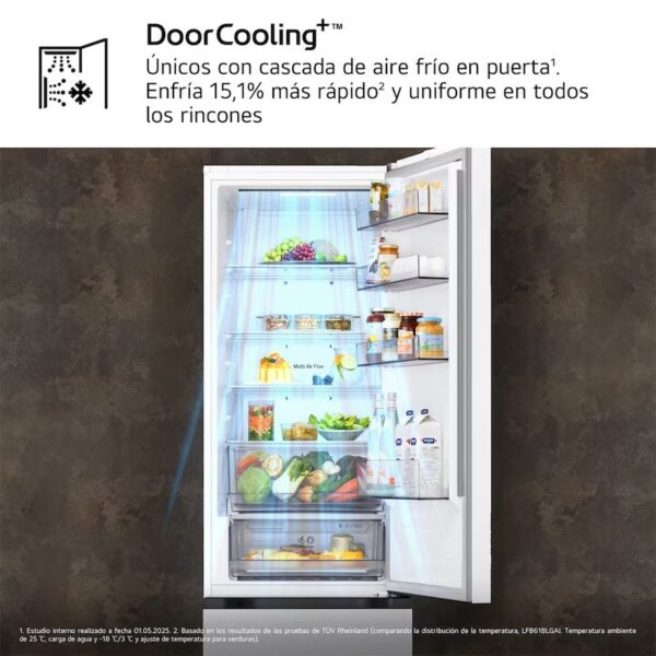 COMBI LG GBBSJ20DSW NF 203X60 D BLANCO COMBI LG GBBSJ20DSW NF 203X60 D BLANCO