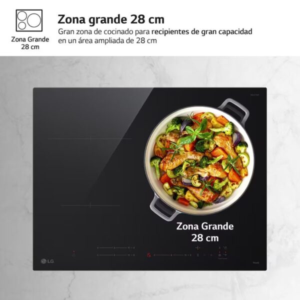 INDUCCION LG CI5Z2420BN 3 ZONAS 28CM
