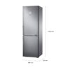COMBI SAMSUNG RB33J3515S9EF NF 185X60 E INOX