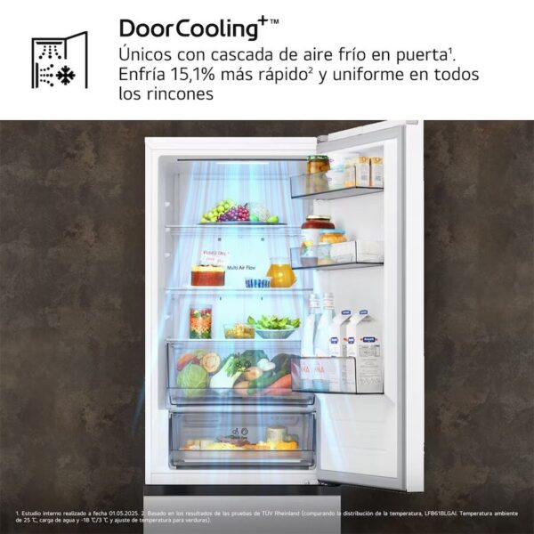 COMBI LG GBBSJ11ESW DOORCOOLING+ NF 186X60 E BLANCO COMBI LG GBBSJ11ESW DOORCOOLING+ NF 186X60 E BLANCO