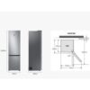 COMBI SAMSUNG SMART RB38C603DSAEF NF 203X60 D INOX