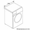 LAVADORA BOSCH WGG254Z5ES 10KG 1400RPM A