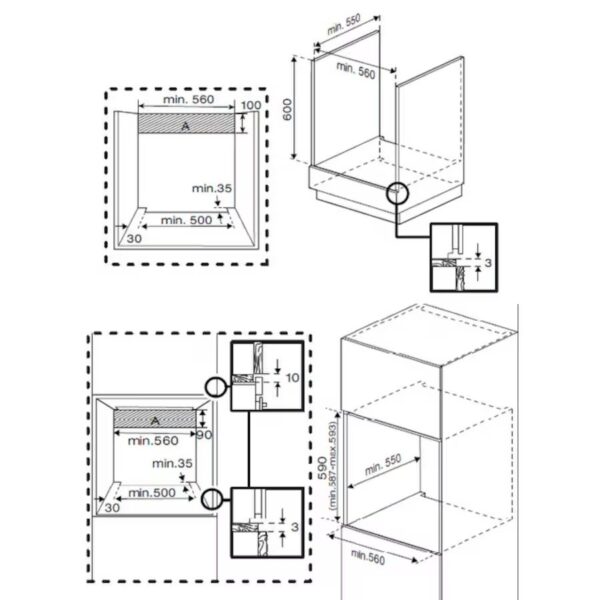 HORNO BEKO BBIM120301X MULTIF. A INOX