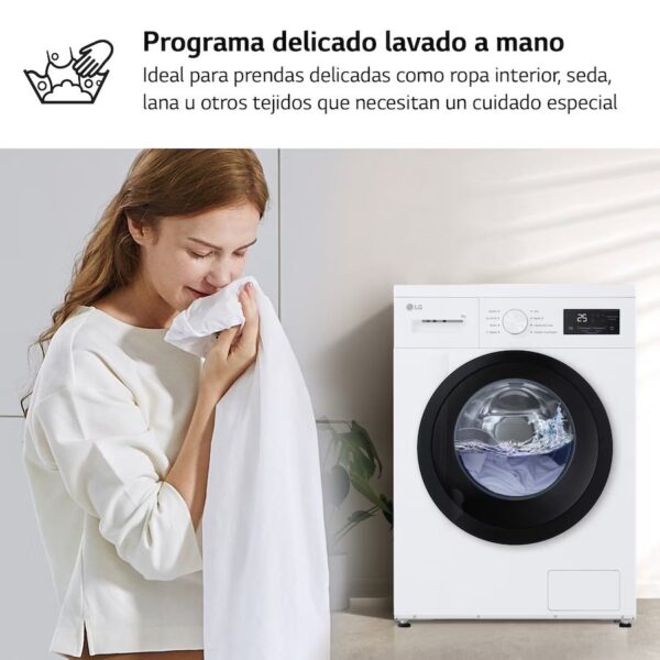 LAVADORA LG F4A10S8NWK 8KG 1400RPM A SLIM