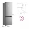 COMBI LG GBBSJ21DPY NF 203X60 D INOX