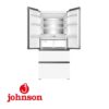FRIGORIFICO FRANCES JOHNSON NF 190X84X64CM 532L E CRISTAL BLANCO JRFS1986ENGW