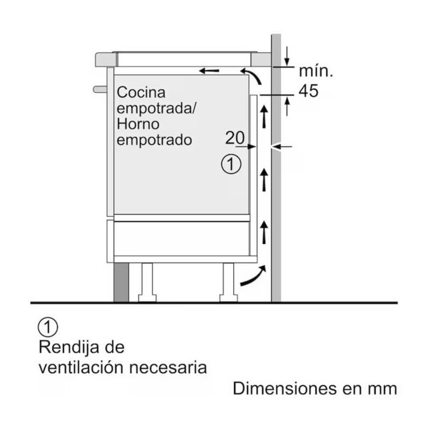 INDUCCION BOSCH PID61RBB5E 3 ZONAS 32CMS