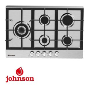 ENCIMERA GAS JOHNSON 5 FUEGOS 75CM (HUECO 60CM) FUEGO TRIPLE CENTRAL PARRIL JAMA575BX ENCIMERA GAS JOHNSON 5 FUEGOS 75CM (HUECO 60CM) FUEGO TRIPLE CENTRAL PARRIL JAMA575BX