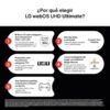 TELEVISION LED LG 55 55UA75006LA 4K UHD SMART TV HDR10 G
