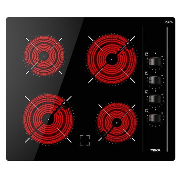 VITROCERAMICA TEKA TBC64000XFL 4 ZONAS CON MANDOS