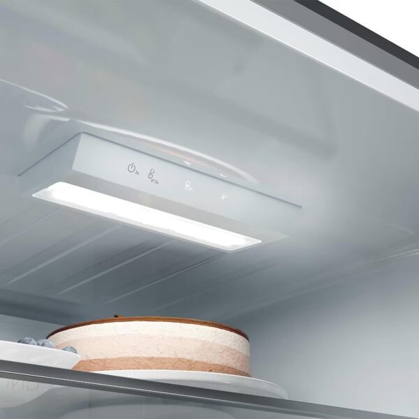 COMBI HAIER HDPR1618CNPK 185x60 CLASE C NF INOX COMBI HAIER HDPR1618CNPK 185x60 CLASE C NF INOX