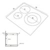 INDUCCION FAGOR 3IF332AC 3 ZONAS 30 CMS. INDUCCION FAGOR 3IF332AC 3 ZONAS 30 CMS.