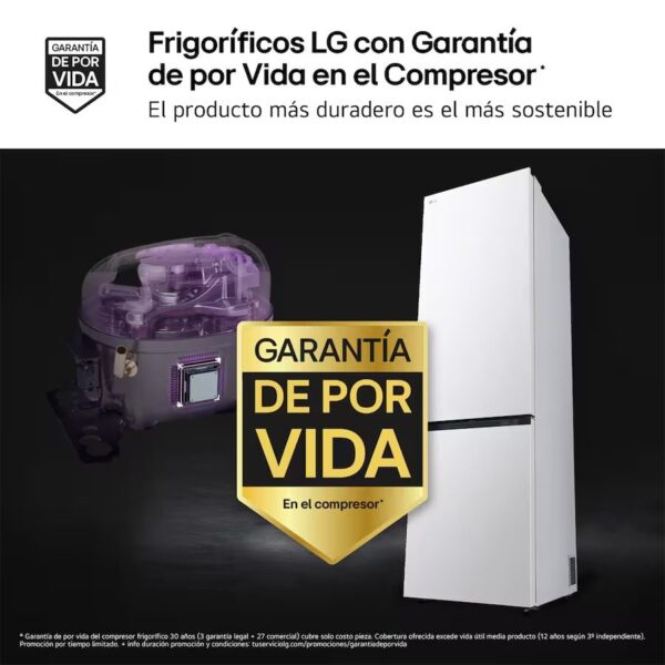 COMBI LG GBBSJ20DSW NF 203X60 D BLANCO COMBI LG GBBSJ20DSW NF 203X60 D BLANCO