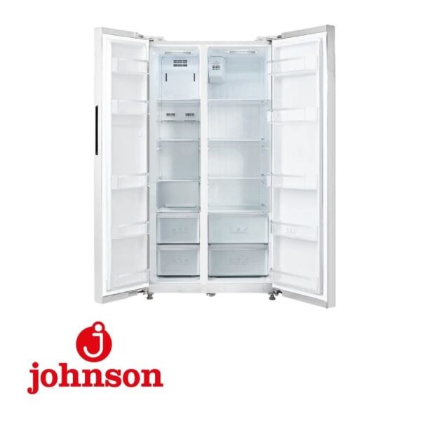 SIDE BY SIDE JOHNSON 176.5X89.7X70.6 CM CLASE E DISPLAY LED BLANCO JRSS1779ENW