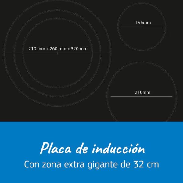 INDUCCION BALAY 3EB967FR 3 ZONAS 32CMS