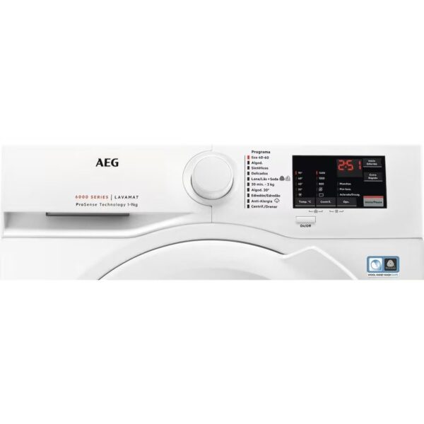 LAVADORA AEG L6FBI947P 9KG 1400RPM A