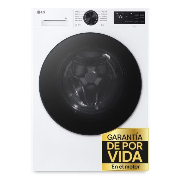 LAVADORA LG F2X50S8TLB 8KG 1200RPM A-30% FONDO REDUCIDO
