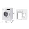 LAVADORA SAMSUNG WW90CGC04DTEEC 9KG 1400RPM A-10%