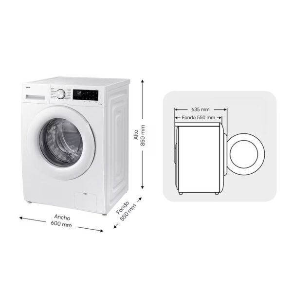LAVADORA SAMSUNG WW90CGC04DTEEC 9KG 1400RPM A-10%