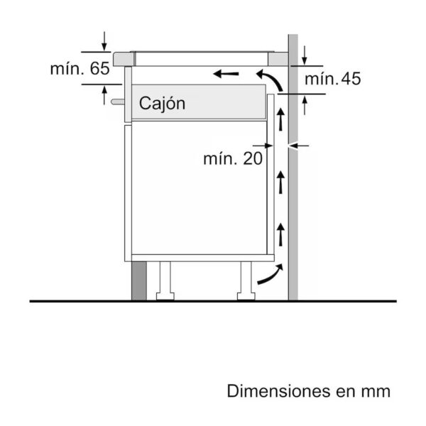 INDUCCION BOSCH PID61RBB5E 3 ZONAS 32CMS