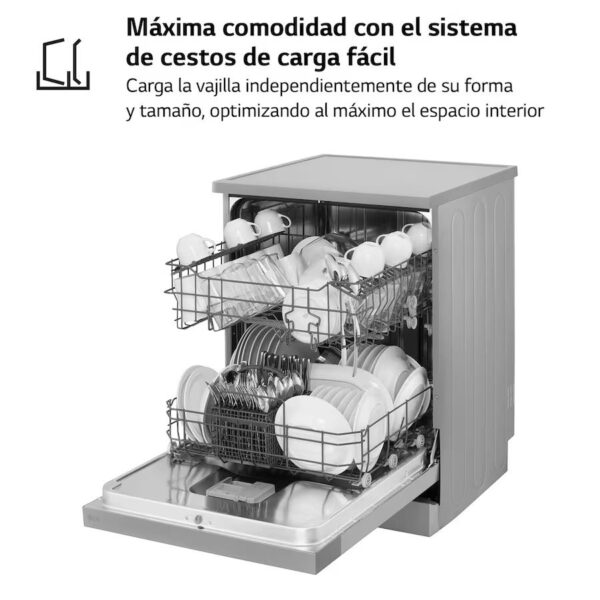 LAVAVAJILLAS LG DF030FL E INOX LAVAVAJILLAS LG DF030FL E INOX
