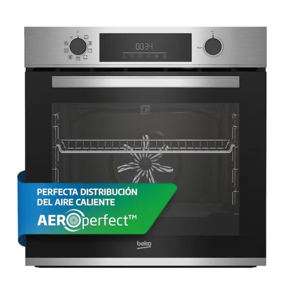HORNO BEKO BBIE12300XMP MULTIF. PIROLITICO A INOX HORNO BEKO BBIE12300XMP MULTIF. PIROLITICO A INOX