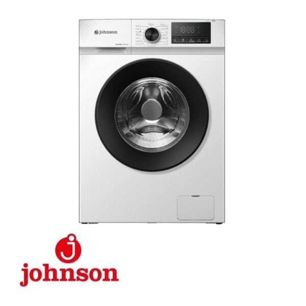 LAVADORA JOHNSON 10KG 1400 RPM CLASE A -10% INVERTER DISPLAY BLANCA DUERO100